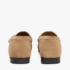 Mocassins de camurça com elos de corrente Mocassins de camurça com elos de corrente
