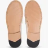 Mocassins de couro liso Mocassins de couro liso