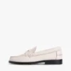 Mocassins de couro liso Mocassins de couro liso
