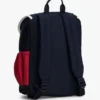 Mochila infantil com aba e blocos de cor