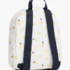 Mochila infantil com estampado de limões
