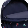Mochila infantil com padrão de bandeiras de vela Mochila infantil com padrão de bandeiras de vela