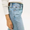 Modernos Jeans de cintura alta e perna larga Modernos Jeans de cintura alta e perna larga