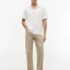 Polo clássico em jacquard texturado Polo clássico em jacquard texturado