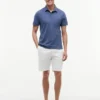 Polo com bolso em jersey de corte regular Polo com bolso em jersey de corte regular