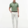 Polo com bolso em jersey de corte regular Polo com bolso em jersey de corte regular