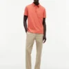 Polo com bolso em jersey de corte regular Polo com bolso em jersey de corte regular