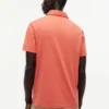 Polo com bolso em jersey de corte regular Polo com bolso em jersey de corte regular