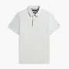Polo com bolso em jersey de corte regular