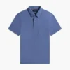 Polo com bolso em jersey de corte regular Polo com bolso em jersey de corte regular