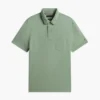 Polo com bolso em jersey de corte regular Polo com bolso em jersey de corte regular
