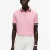 Polo com corte regular e detalhes em contraste Polo com corte regular e detalhes em contraste