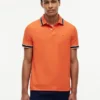 Polo com corte regular e detalhes em contraste Polo com corte regular e detalhes em contraste