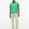Polo com corte regular e detalhes em contraste Polo com corte regular e detalhes em contraste