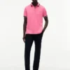 Polo com corte regular e detalhes em contraste Polo com corte regular e detalhes em contraste