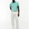 Polo com corte regular e detalhes em contraste Polo com corte regular e detalhes em contraste