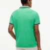 Polo com corte regular e detalhes em contraste Polo com corte regular e detalhes em contraste
