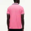 Polo com corte regular e detalhes em contraste Polo com corte regular e detalhes em contraste