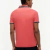 Polo com corte regular e detalhes em contraste Polo com corte regular e detalhes em contraste