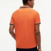 Polo com corte regular e detalhes em contraste Polo com corte regular e detalhes em contraste
