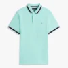 Polo com corte regular e detalhes em contraste Polo com corte regular e detalhes em contraste