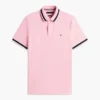 Polo com corte regular e detalhes em contraste Polo com corte regular e detalhes em contraste