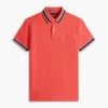 Polo com corte regular e detalhes em contraste Polo com corte regular e detalhes em contraste