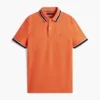 Polo com corte regular e detalhes em contraste Polo com corte regular e detalhes em contraste