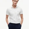Polo com corte regular e estampado de âncoras Polo com corte regular e estampado de âncoras