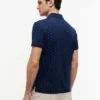 Polo com corte regular e estampado de âncoras Polo com corte regular e estampado de âncoras