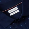 Polo com corte regular e estampado de âncoras Polo com corte regular e estampado de âncoras