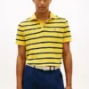 Polo com corte regular e riscas Polo com corte regular e riscas