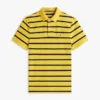 Polo com corte regular e riscas Polo com corte regular e riscas