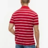 Polo com corte regular e riscas que absorve a humidade Polo com corte regular e riscas que absorve a humidade