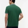 Polo com detalhes em contraste, corte regular Polo com detalhes em contraste, corte regular