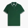 Polo com detalhes em contraste, corte regular Polo com detalhes em contraste, corte regular