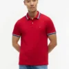 Polo com detalhes em contraste de corte regular Polo com detalhes em contraste de corte regular