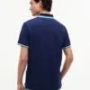 Polo com detalhes em contraste de corte regular Polo com detalhes em contraste de corte regular