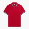Polo com detalhes em contraste de corte regular Polo com detalhes em contraste de corte regular