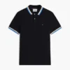 Polo com detalhes em contraste de corte regular Polo com detalhes em contraste de corte regular