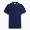 Polo com detalhes em contraste de corte regular Polo com detalhes em contraste de corte regular