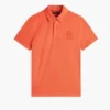 Polo com emblema tingido na peça, corte regular Polo com emblema tingido na peça, corte regular