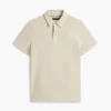 Polo com emblema tingido na peça, corte regular Polo com emblema tingido na peça, corte regular