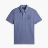 Polo com emblema tingido na peça, corte regular Polo com emblema tingido na peça, corte regular