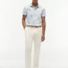 Polo com estampado floral e corte regular Polo com estampado floral e corte regular