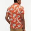 Polo com estampado floral e corte regular Polo com estampado floral e corte regular