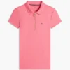 Polo com fecho de correr e corte justo Polo com fecho de correr e corte justo