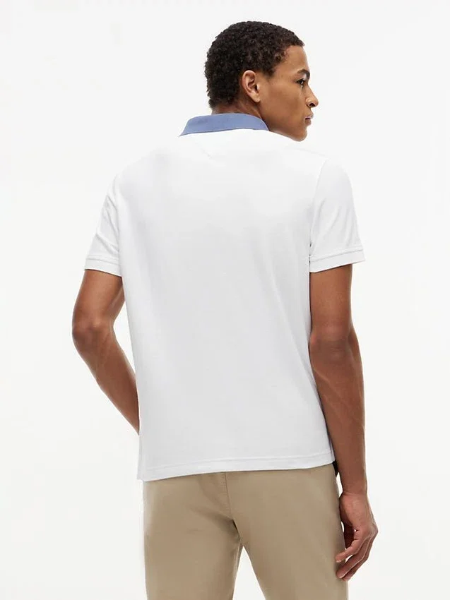Polo com logótipo Hilfiger de ajuste regular Polo com logótipo Hilfiger de ajuste regular