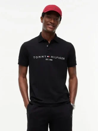 Polo com logótipo Tommy bordado