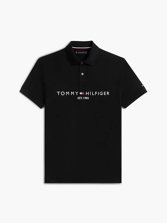 Polo com logótipo Tommy bordado Polo com logótipo Tommy bordado